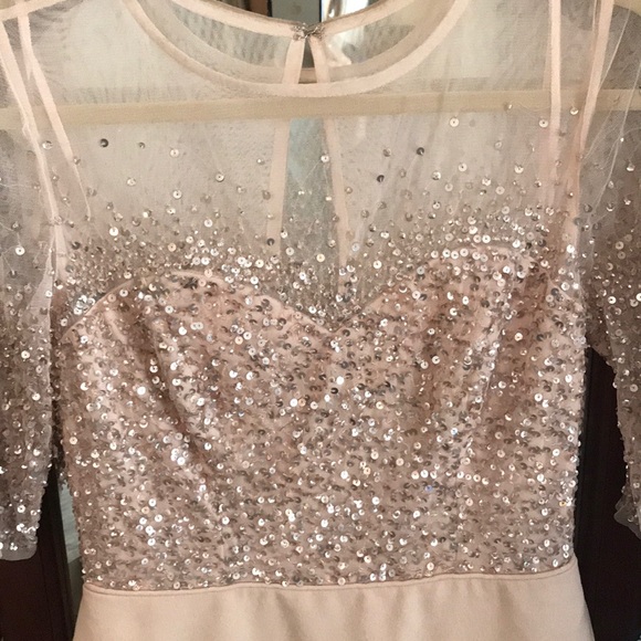 New Adrianna Papell Beaded Short Dress - Picture 3 of 4
